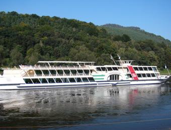 Dresden 22.- 25.09.2010 - Schifffahrt von Knigstein nach Pirna (Schiff: Grfing Kosel) am 24.09.2010 (001)