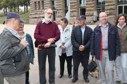 40 Jahre Internationaler Freundeskreis der Zugbegleiter Sektion Deutschland in Leipzig
(23.- 26.09.2019) Leipzig Vlkerschlachtdenkmal am 24.09.2019 (004)